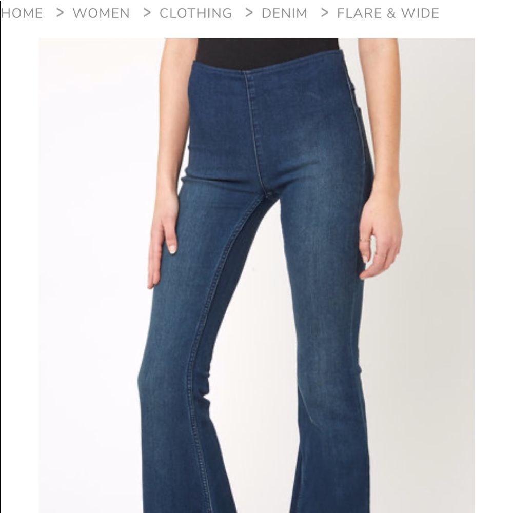 Free people flare Jean